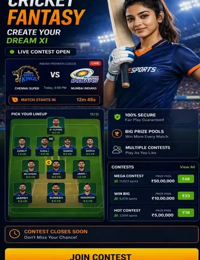 Footballprediction (football prediction) fantasy cricket & matchday visual 3